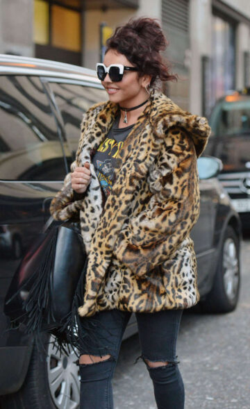 Jesy Nelson Leaves An Offices London