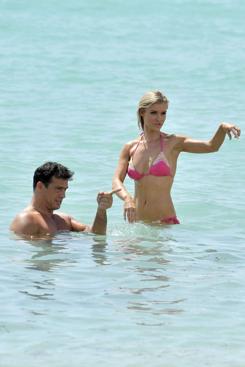 Joanna Krupa Bikini Beach Miami