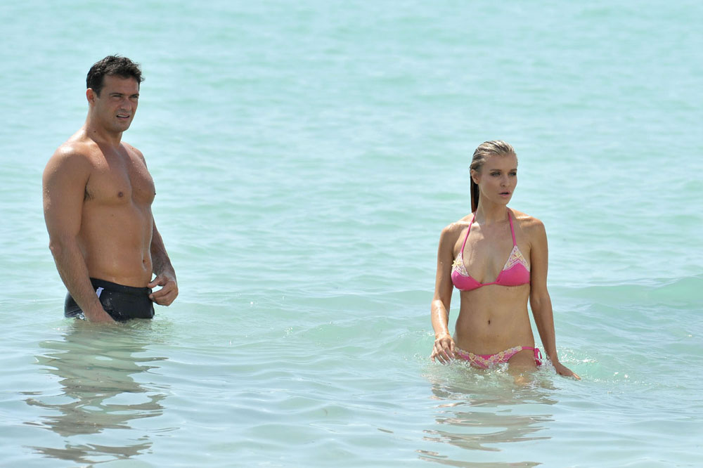 Joanna Krupa Bikini Beach Miami