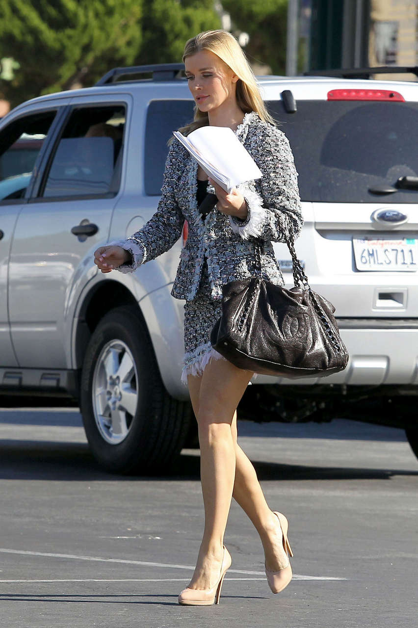 Joanna Krupa Leggy Candid Leaving Fedex Los Angeles