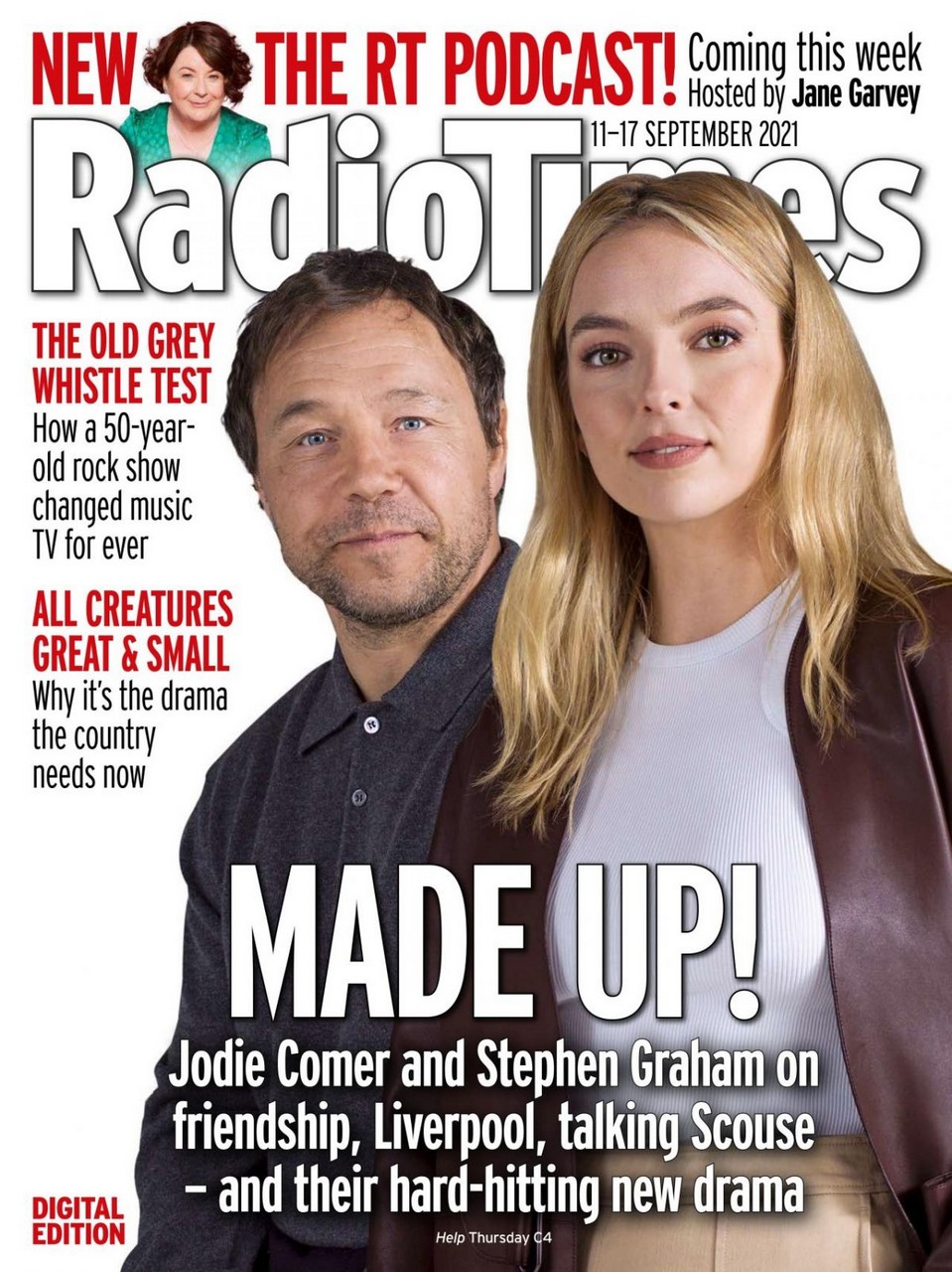 Jodie Comer Radio Times Magazine September