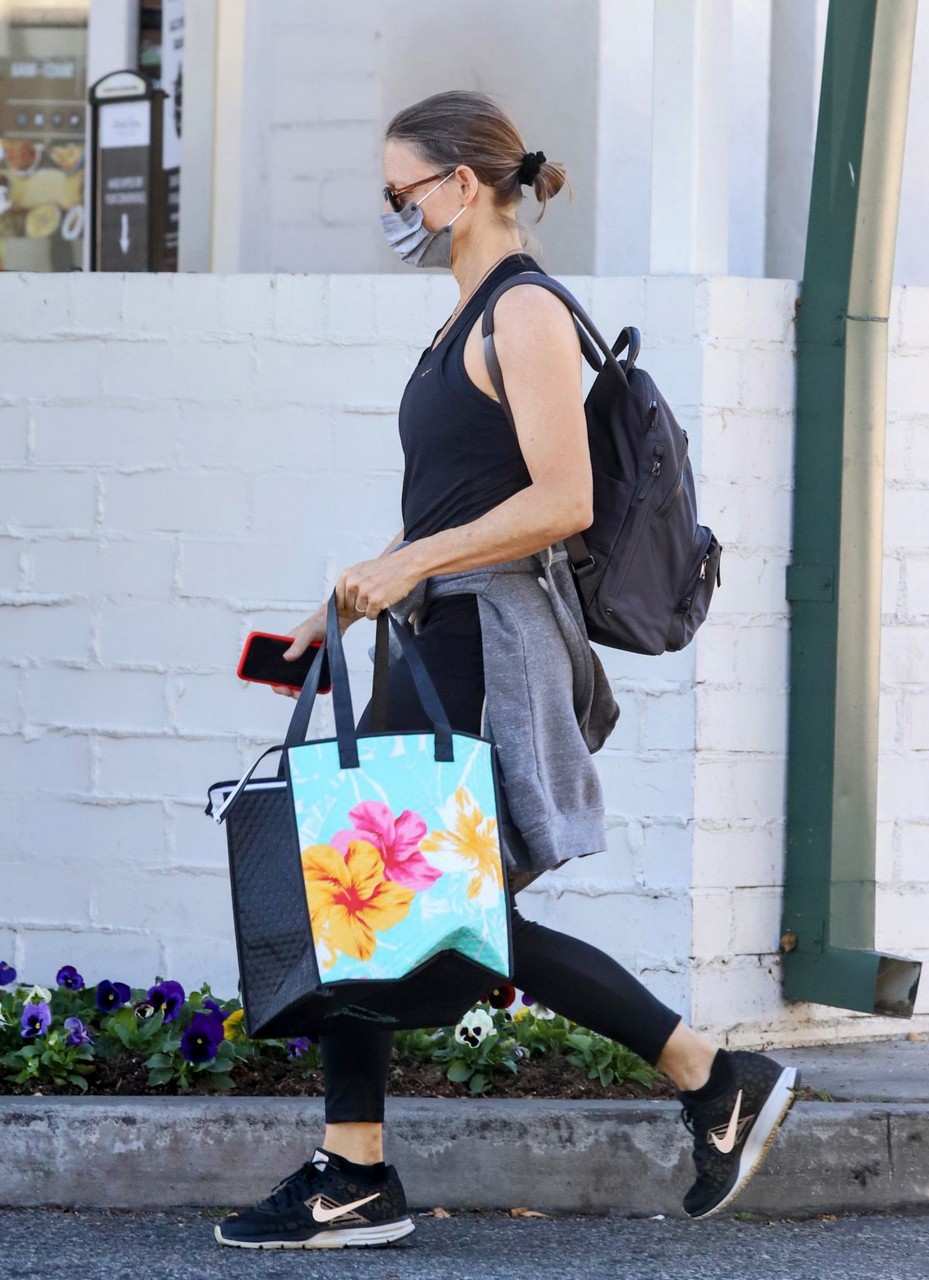 Jodie Foster Shopping Bristol Farms West Hollywood