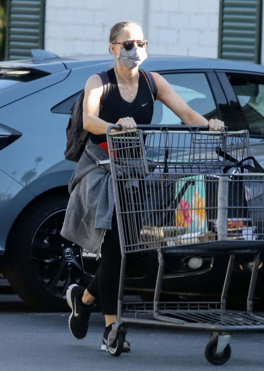 Jodie Foster Shopping Bristol Farms West Hollywood