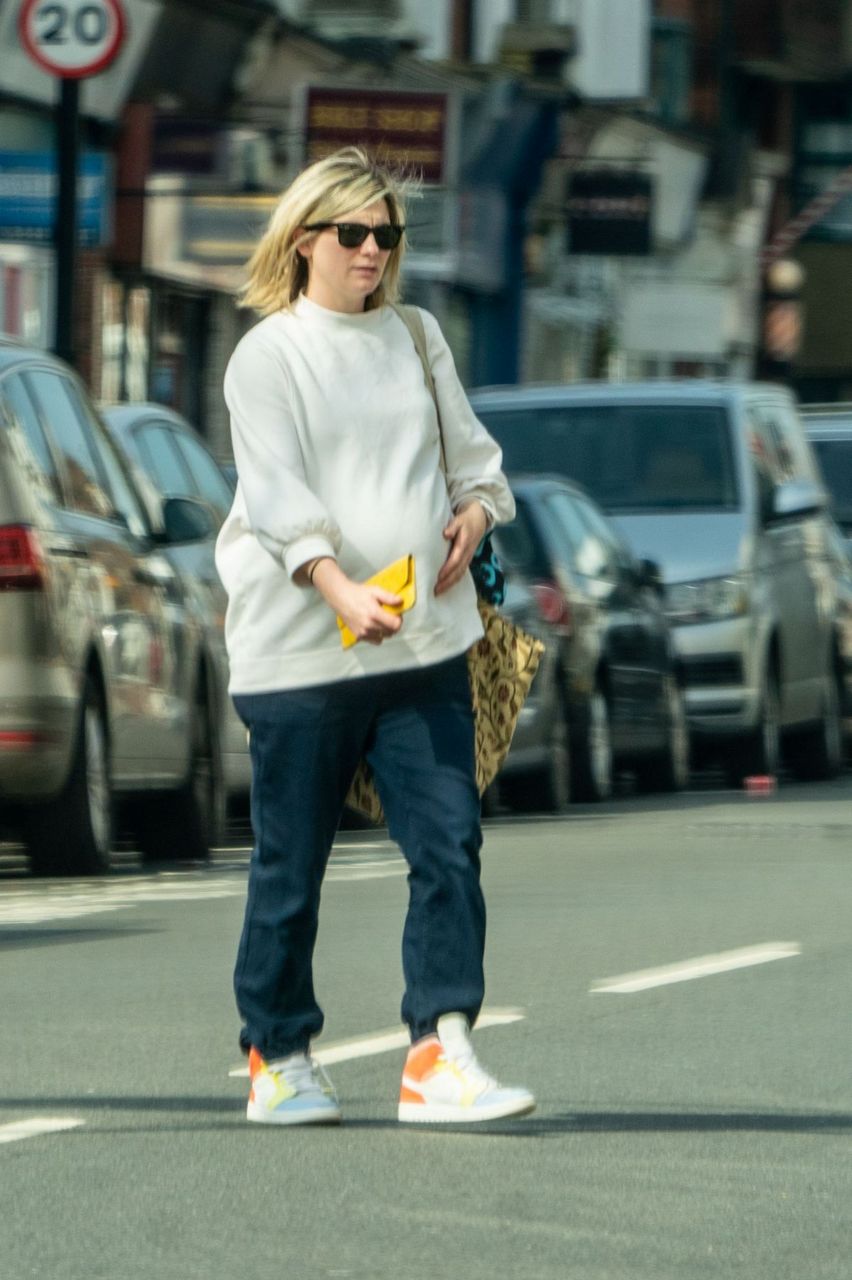 Jodie Whittaker Out And About London