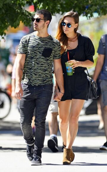 Joe Jonas Out In Soho With His Girlfriend Blanda