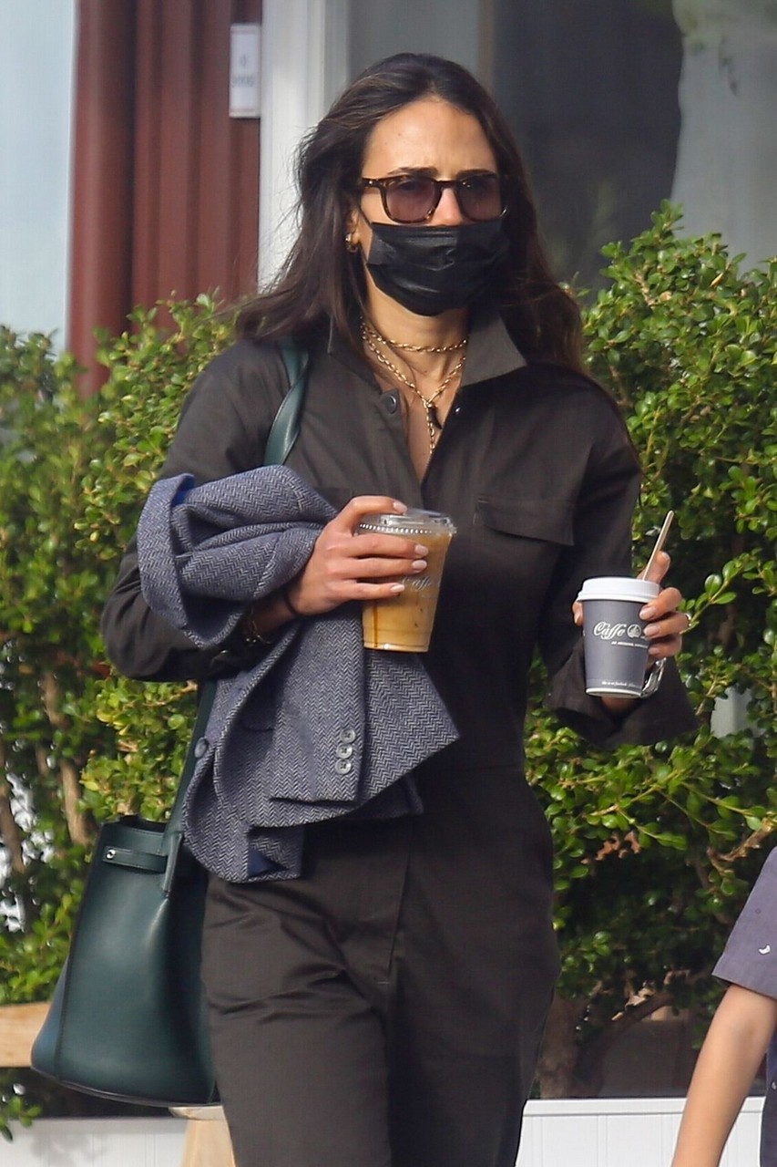 Jordana Brewster Out For Drinks Brentwood