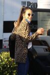 Jordana Brewster Out For Iced Coffee Brentwood