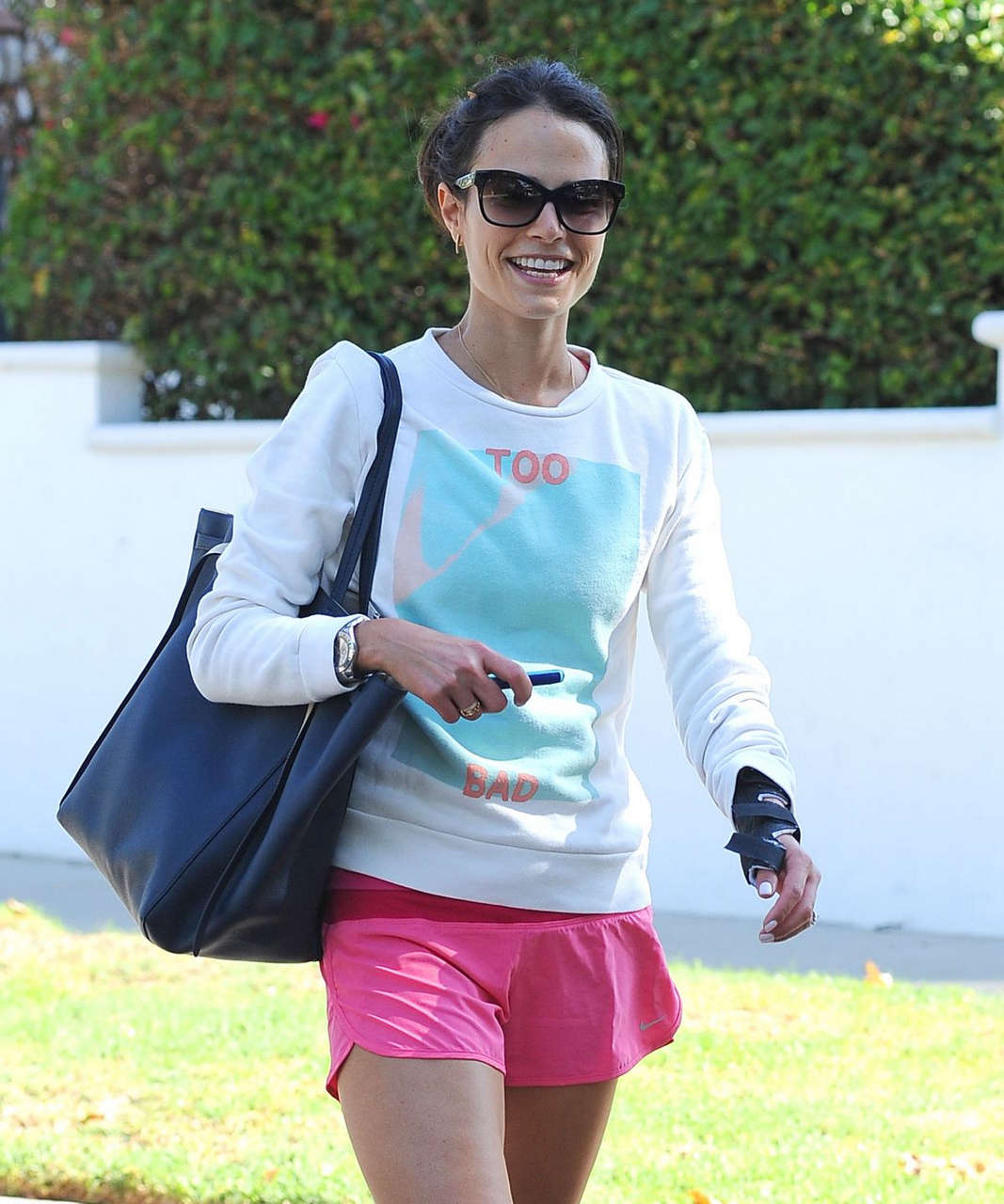Jordana Brewster Shorts Out About Los Angeles