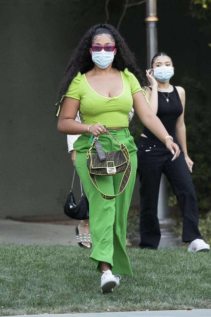 Jordyn Woods Out About Calabasas