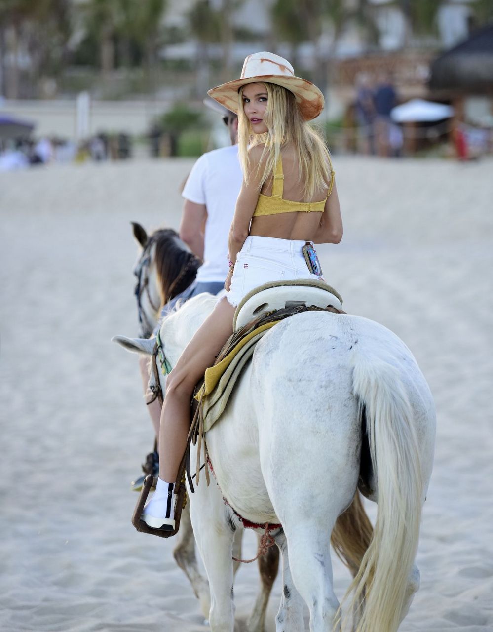 Joy Corrigan On Horseback Ride Cabo San Lucas