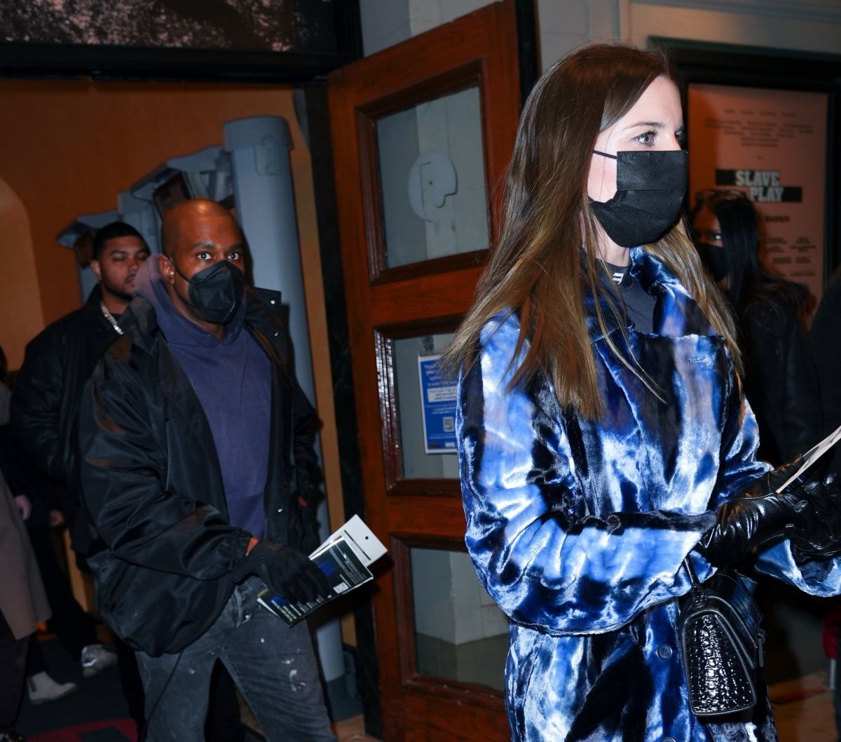 Julia Fox And Kanye West Out For Dinner Carbone New York