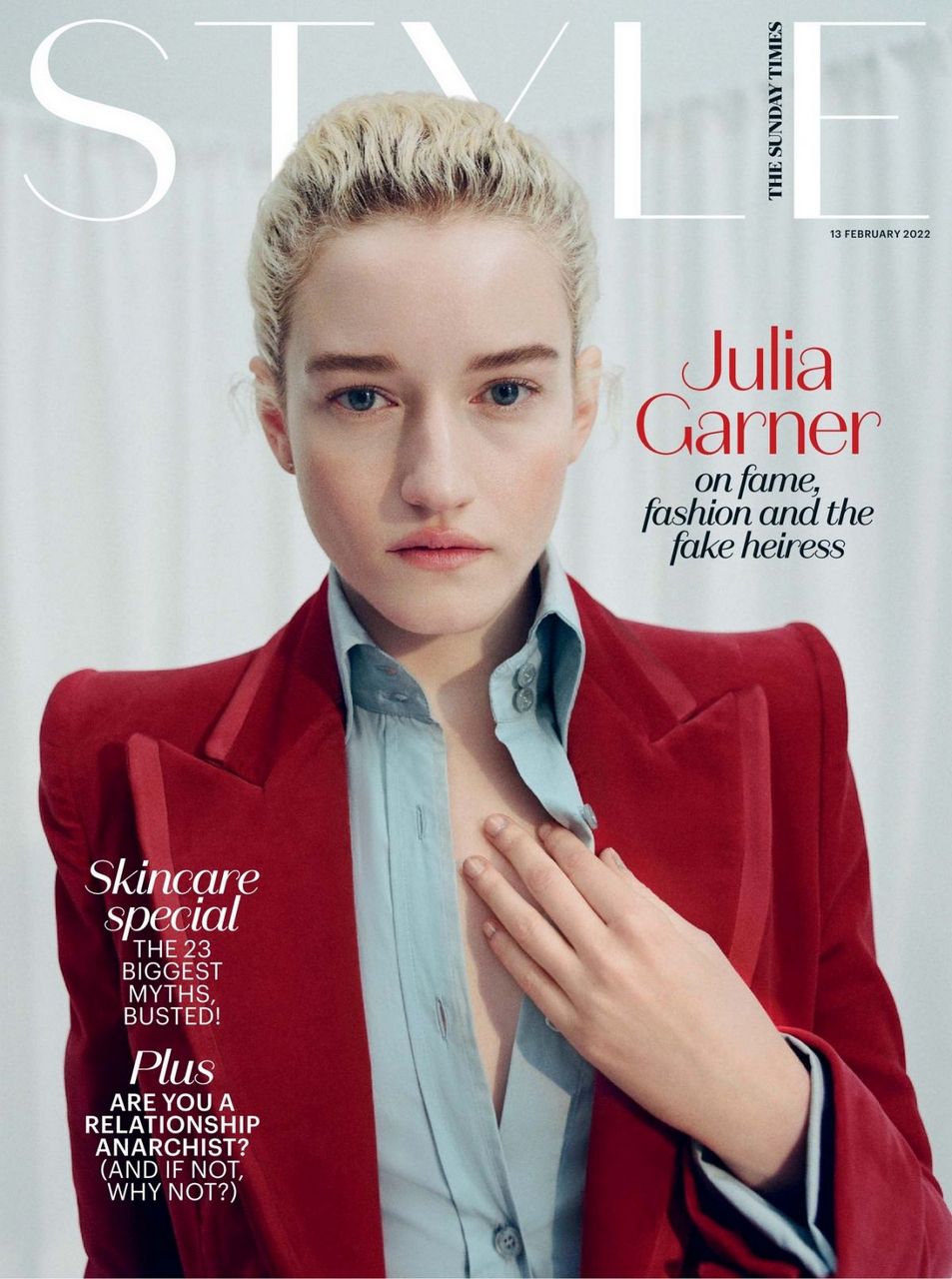 Julia Garner Sunday Times Style Magazine February