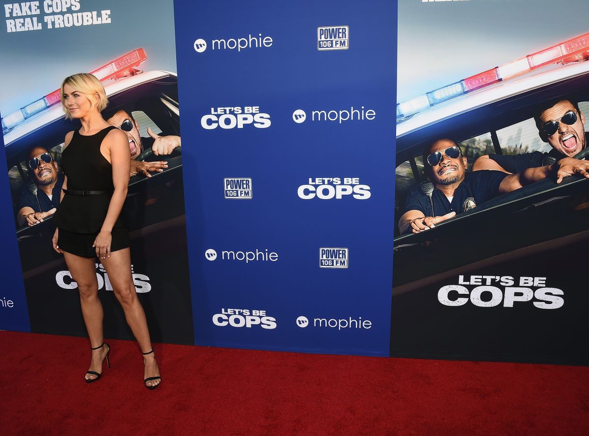 Julianne Hough Lets Be Cops Premiere Los Angeles