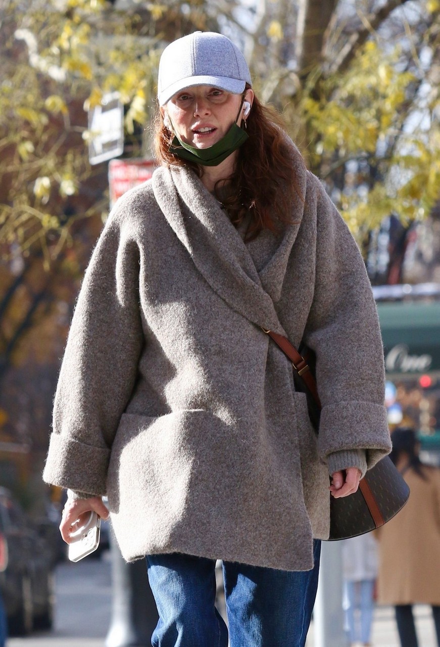 Julianne Moore Out About New York