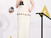 Julianne Moore Poses In The Press Room During The