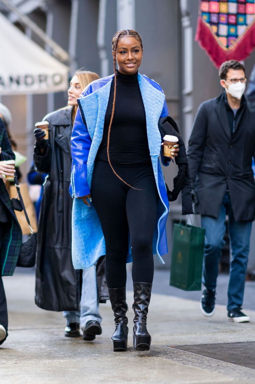 Justine Skye Out And About New York