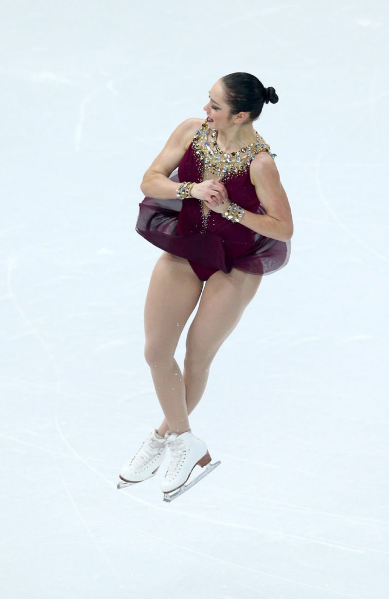 Kaetlyn Osmond Team Ladies Free Skating 2014 Winter Olympics Sochi