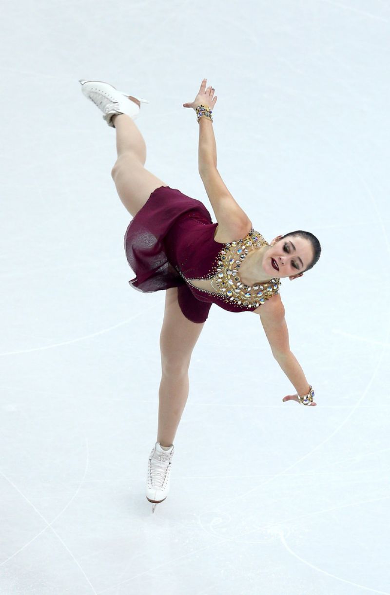Kaetlyn Osmond Team Ladies Free Skating 2014 Winter Olympics Sochi