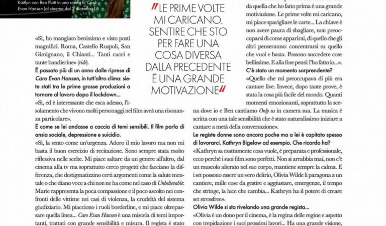 Kaitlyn Dever Elle Magazine Italy November (2 photos)