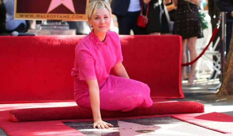 Kaley Cuoco Honored With Star Hollywood Walk Fame (17 photos)