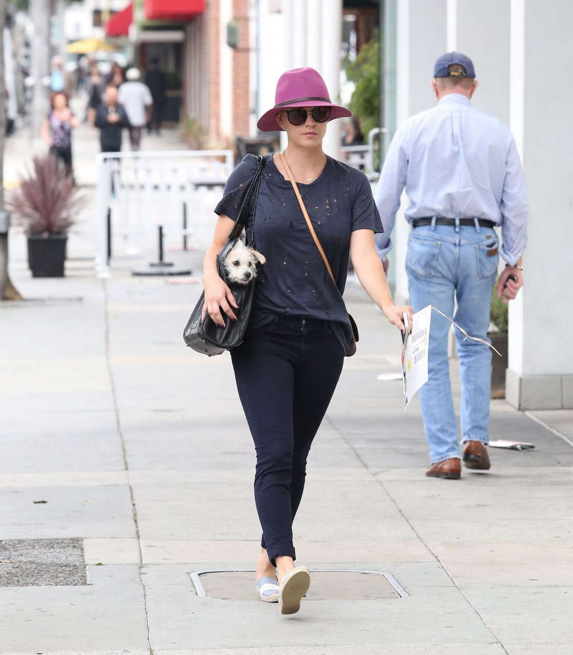 Kaley Cuoco Jeans Out About Los Angeles