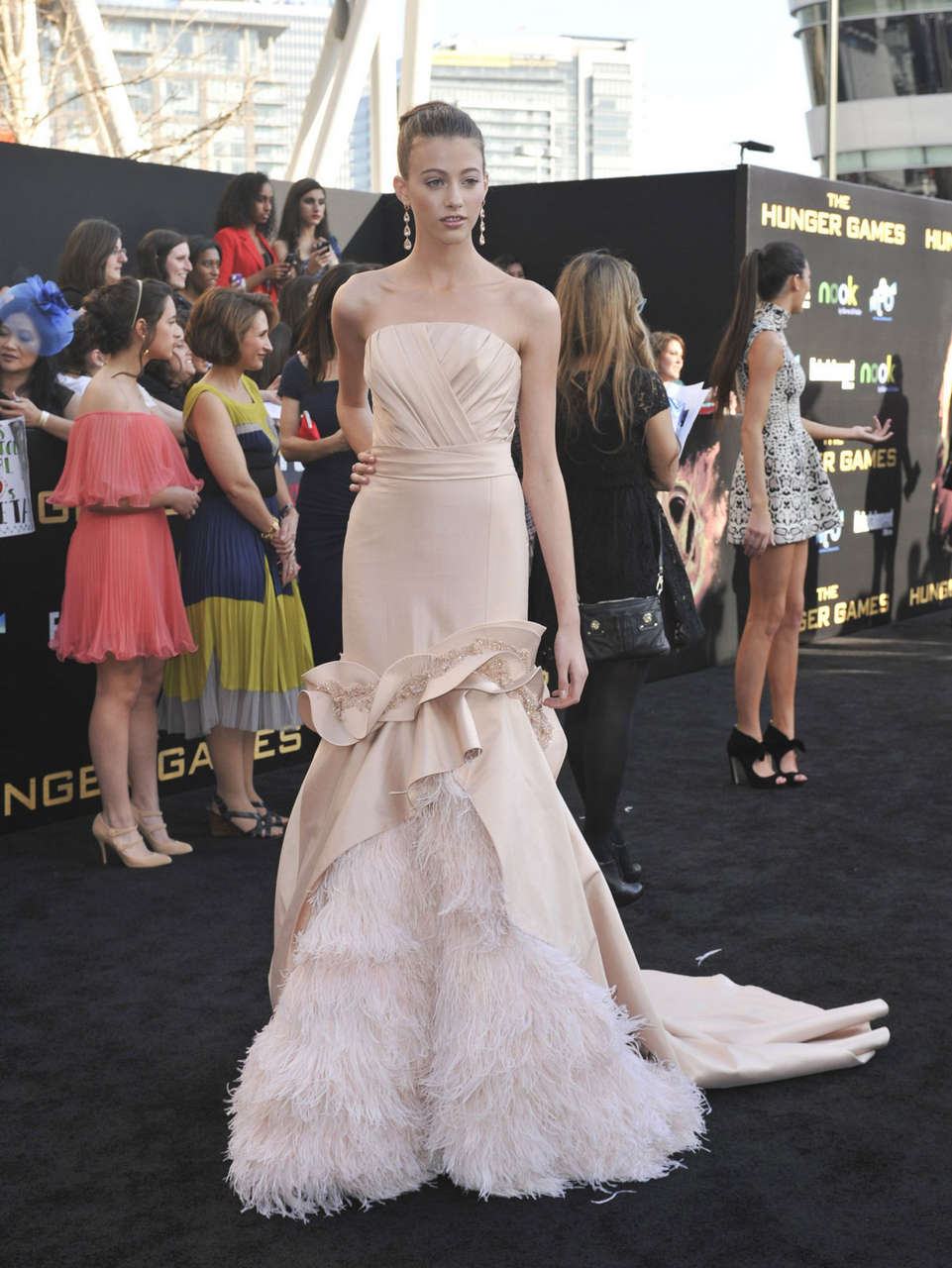 Kalia Prescott Hunger Games Premiere Los Angeles