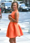 Karina Smirnoff Arrives Trump Soho Hotel New York