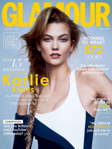 Karlie Kloss Glamout Magazine May 2016 Issue