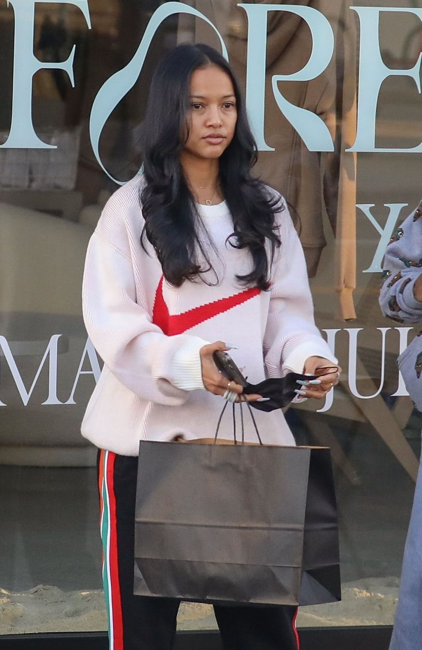 Karrueche Tran Out And About Beverly Hills