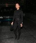 Karrueche Tran Out For Dinner West Hollywood