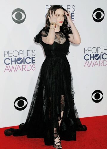 Kat Attending The 41st Annual Peoples Choice