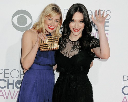 Kat Dennings And Beth Behrs Attending The 41st