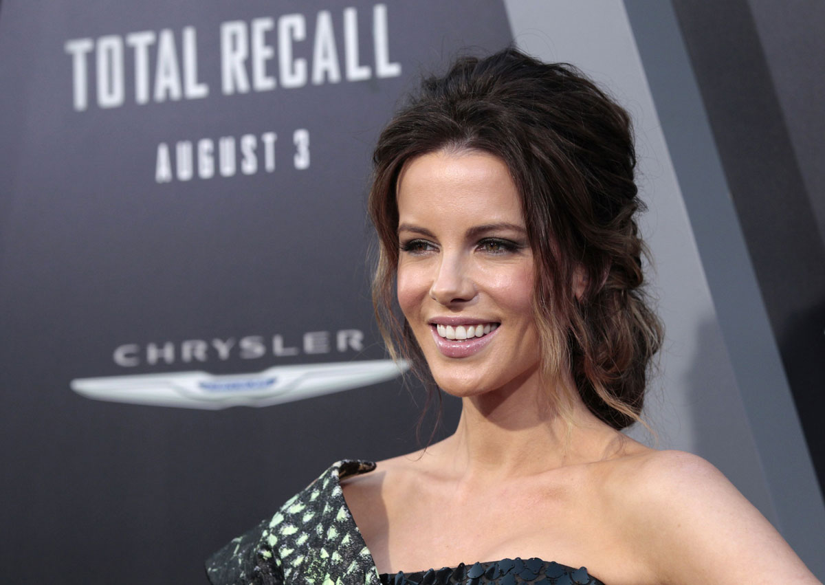 Kate Beckinsale Total Recall Premiere Hollywood
