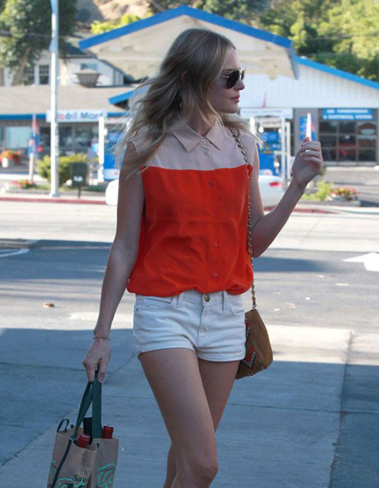 Kate Bosworth Shorts Out About Los Angeles