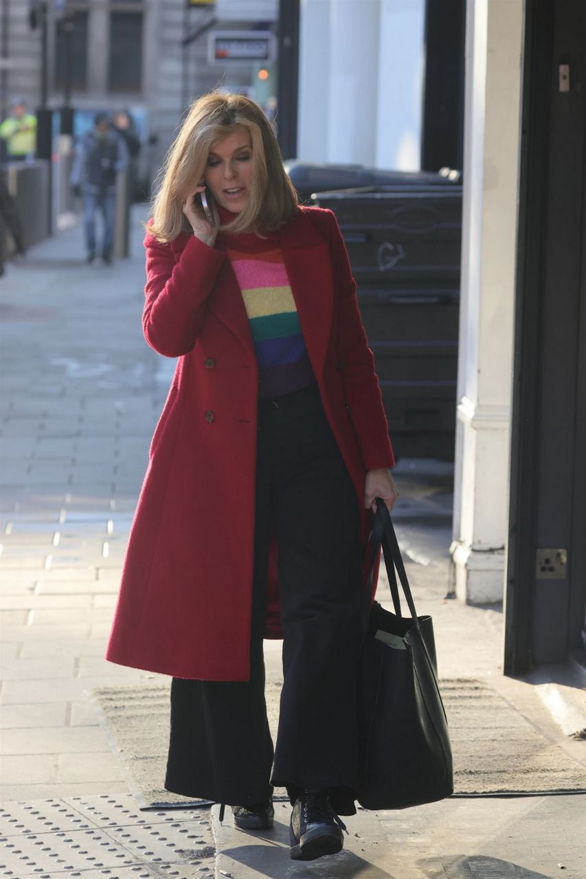 Kate Garraway Arrives Global Offices London