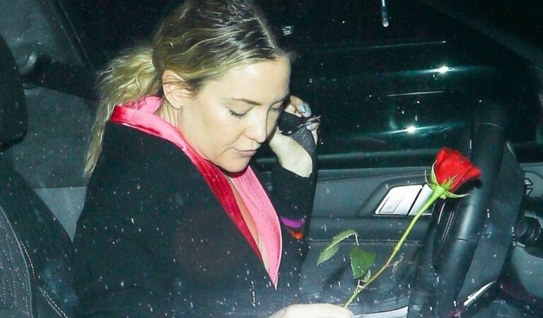 Kate Hudson And Danny Fujikawa On Valentine S Day Date Beverly Hills (7 photos)