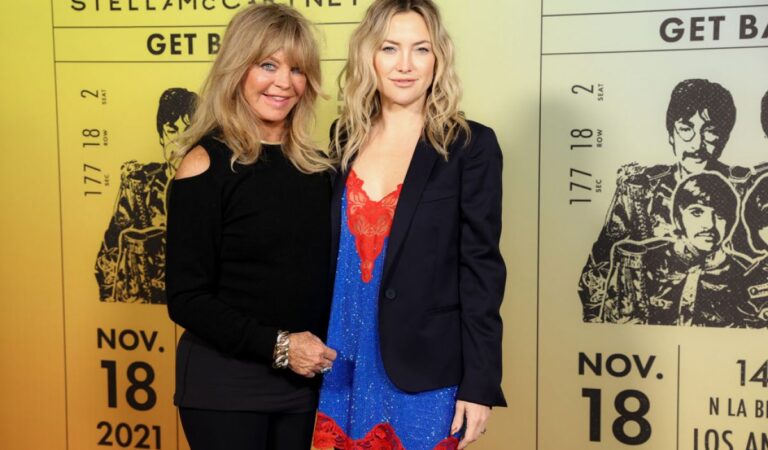 Kate Hudson Stella Mccartney X Beatles Get Back Collection Launch Los Angeles (5 photos)