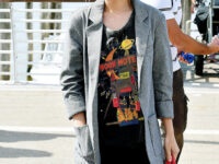 Kate Mara Arriving At Venice Airport During