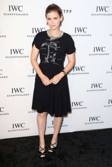 Kate Mara Iwc Schaffhausen For Love Of Cinema Dinner Tribeca Film Fest New York