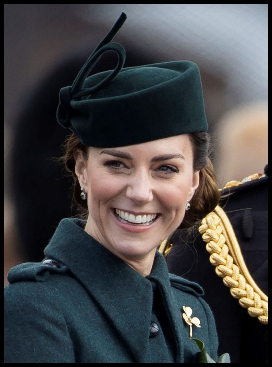 Kate Middleton 1st Battalion Irish Guards St Patrick S Day Parade Aldershot