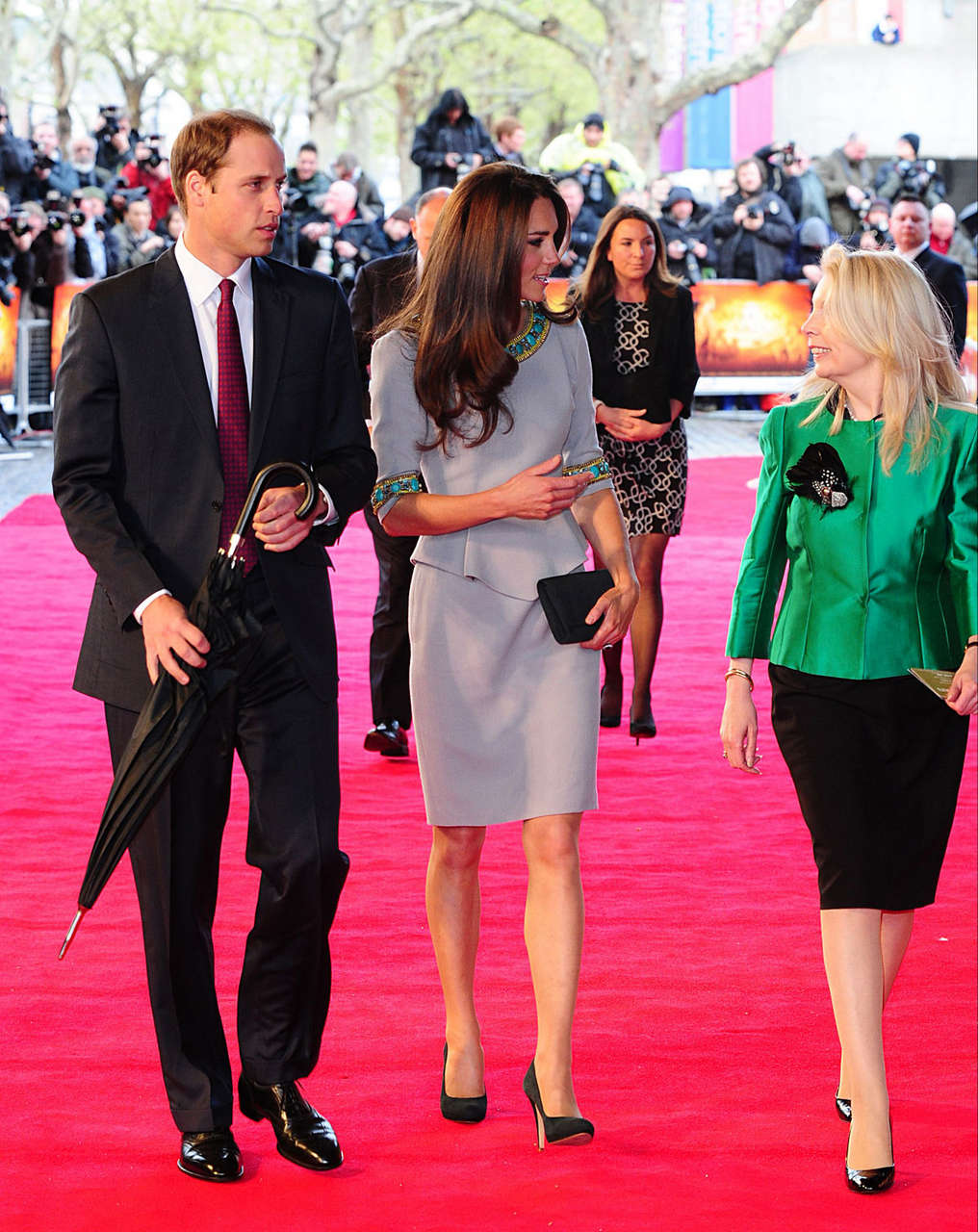 Kate Middleton African Cats Premiere London