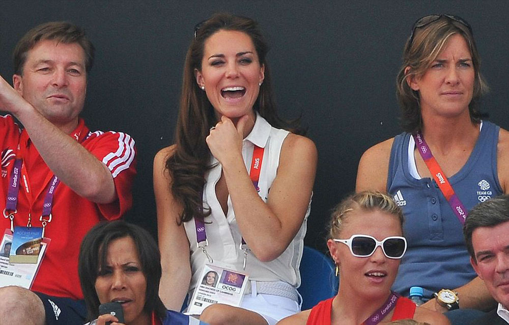 Kate Middleton An Olympic Hockey Match
