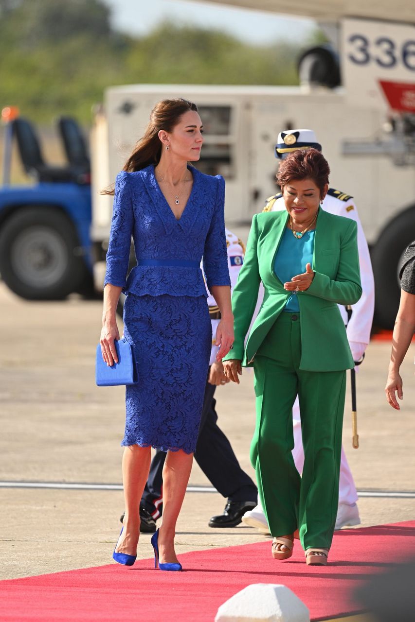 Kate Middleton And Prince William Arrives To Belize