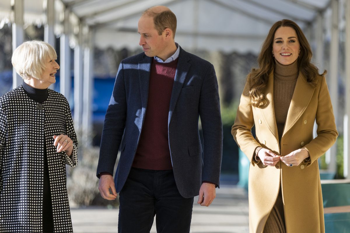 Kate Middleton And Prince William Visit To Church On Street Burnley