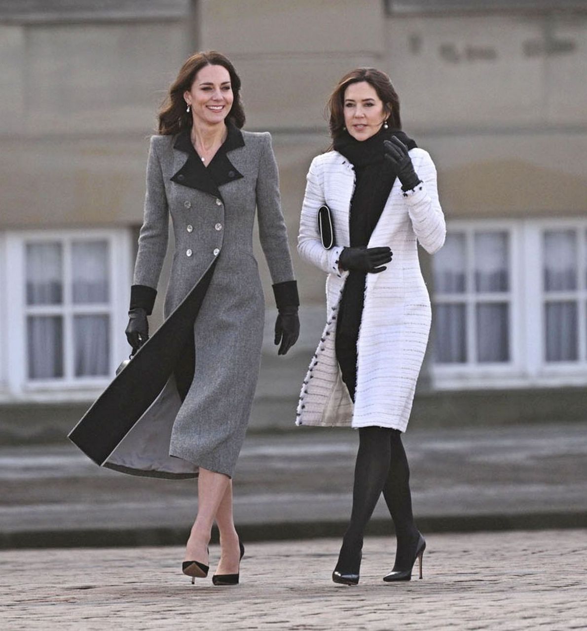 Kate Middleton And Princess Mary Of Denmark Danner Crisis Centre Copenhagen