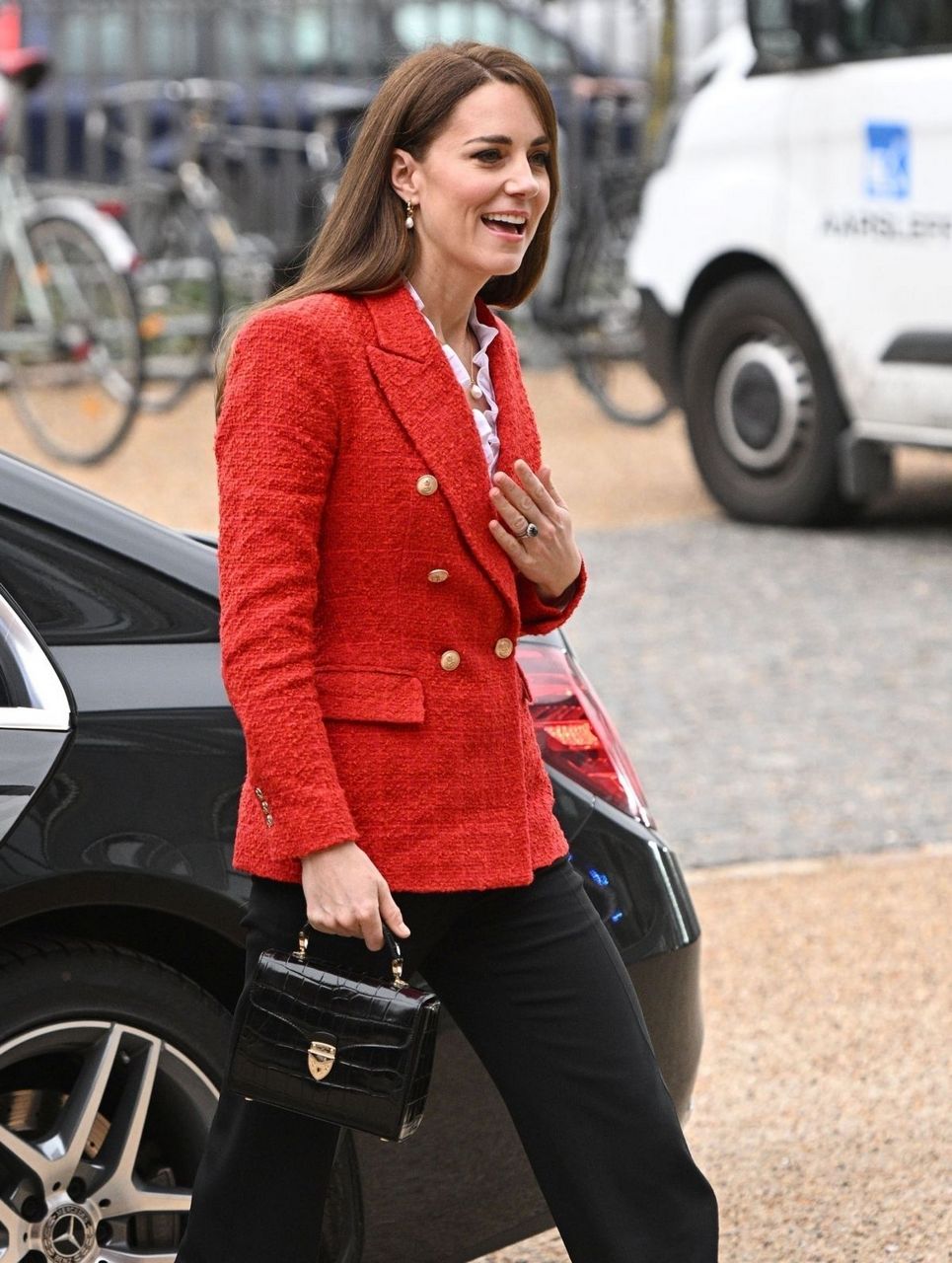 Kate Middleton Arrives Copenhagen University