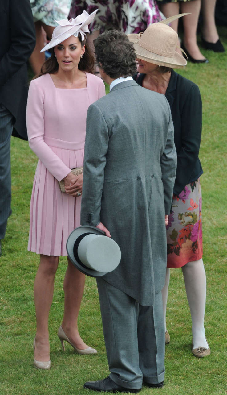 Kate Middleton Attends Buckingham Palace Garden Party London