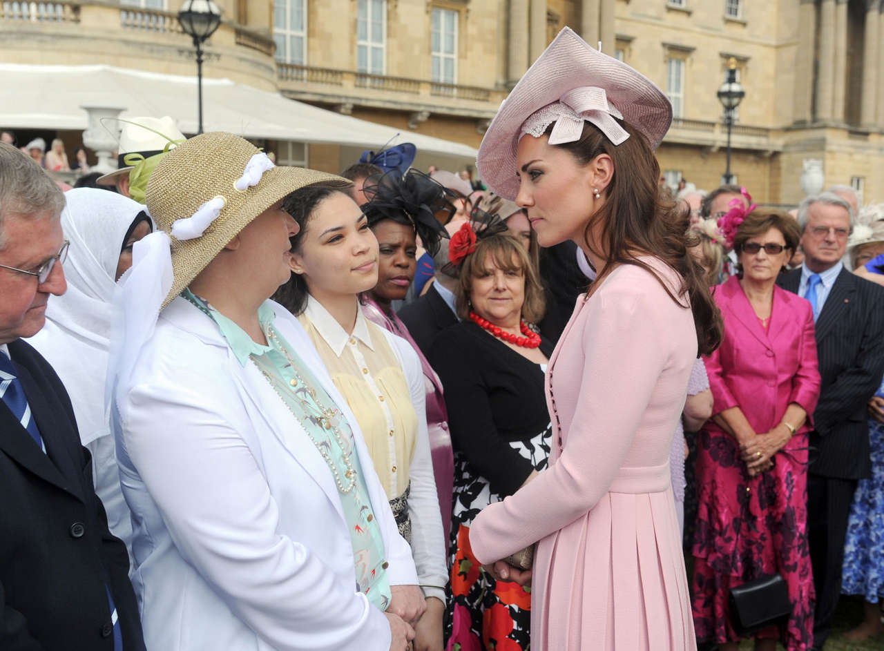 Kate Middleton Attends Buckingham Palace Garden Party London