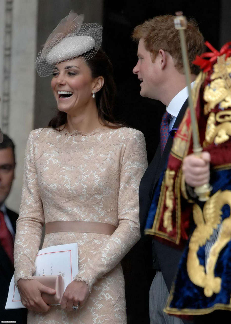 Kate Middleton Diamond Jubilee Service Thanksgiving London