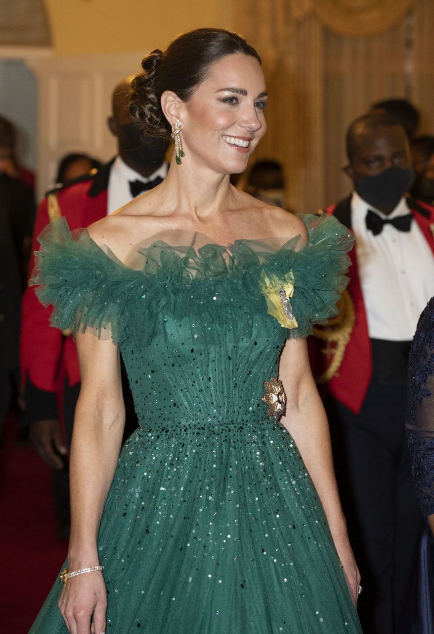 Kate Middleton Dinner Hosted By Governor General Of Jamaica